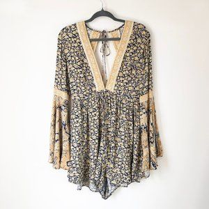 Free People shorts romper